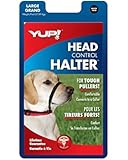 YUP! Pet Head Halter, Large, Black