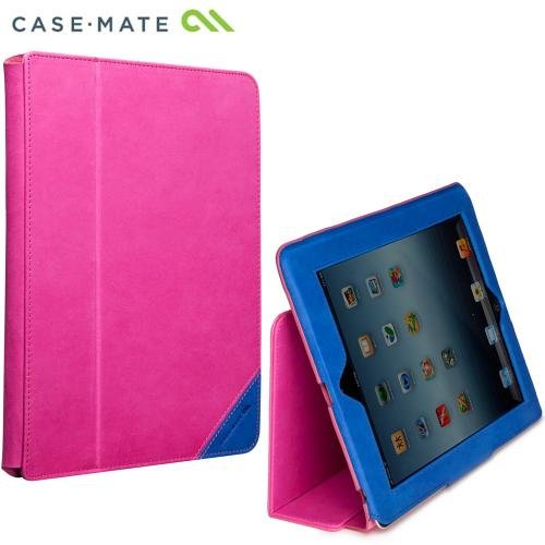 Case-Mate 日本正規品 iPad Retinaディスプレイモデル (第4世代) / iPad (第3世代) / iPad 2 対応 COLOR BLOCKS Solid Leather Slim Stand Case, Lipstick Pink / Marine スタンド機能つき ブックタイプ 本革レザー スリムスタンド ケース「カラーブロック」 リップスティックピンク/マリン CM019678 Case-Mate 日本正規品 iPad Retinaディスプレイモデル (第4世代) / iPad (第3世代) / iPad 2 対応 COLOR BLOCKS Solid Leather Slim Stand Case, Lipstick Pink / Marine スタンド機能つき ブックタイプ 本革レザー スリムスタンド ケース「カラーブロック」 リップスティックピンク/マリン CM019678