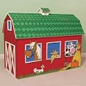 Pattern for Barn Toy Box