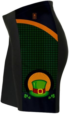 St. Patrick's Day Lucky Hat Cycling Shorts for Men