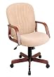 Cherry Finish, Oak Wood Executive Chair By Office Star Furniture With Free Shipping