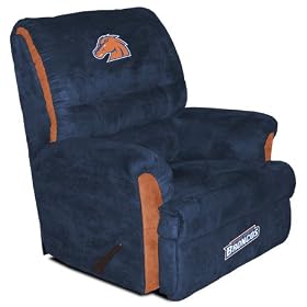 Buy Boise State Broncos Big Daddy Series Team Logo Embroidered Recliner Lounge Chair