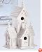 Distressed White Victorian Birdhouse
