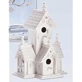 Distressed White Victorian Birdhouse by The Gift Patch