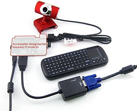 Waveshare Raspberry Pi Model B+ Plus Accessories Package C= USB WiFi +USB Camera 0307+ Modules Kits for Raspberry-pi B Plus