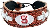 North Carolina State Wolfpack Classic Football Bracelet - COLLEGE ATHLETICS Sports Merchandise