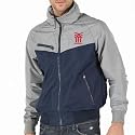 Fenchurch Mens Carlo Jacket Grey/Navy