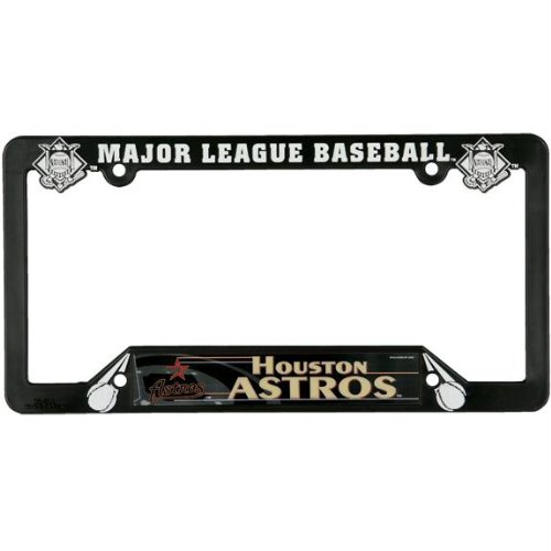 Houston Astros - Logo & Name License Plate Frame MLB Pro Baseball