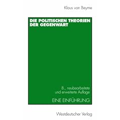 Die politischen Theorien der Gegenwart: Eine Einf�hrung