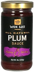 Wok Mei All Natural Plum Sauce, 8oz Jar