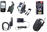 ALL Accessories Bundle for Your Samsung SGH-D807 (Includes: Car Charger, Travel Home Charger, Case, Swivel Belt Clip, Antenna Booster, & Car Mount Phone Holder)