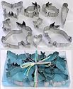 R & M Easter Bunny 9 Piece Cookie Cutter Set With Carrot Gift Box