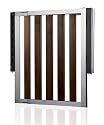 Lindam Numi Premium Extending Dark Wooden Safety Gate