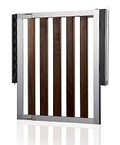 Lindam Numi Premium Extending Dark Wooden Safety Gate