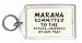 Marana: Committed To The Future...Inspired By Our Past Keychain