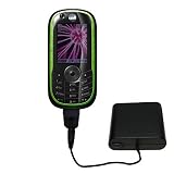 Emergency AA Battery Charge Extender for the Motorola E1060 - Gomadic Brand w/ TipExchange Technology