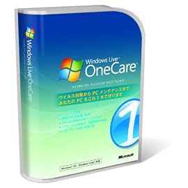 Windows Live OneCare 2.0 通常版 （3ユーザー対応）