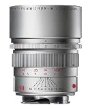 Leica 90mm f2.0 APO Summicron-M Aspherical Telephoto Manual Focus Lens - Silver