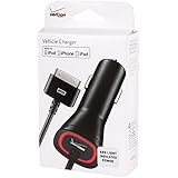 Verizon Car Charger for Apple iPhone 4s/4 - Retail Packaging - Black
