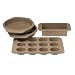 Kitchen Essentials� by Calphalon� 4-pc. Silicone Bakeware Set - Toffee