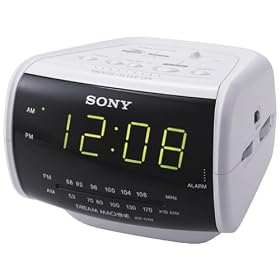 Click here to buy Sony ICF-C112 AM FM Clock Radio by Sony.