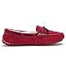 Sunrolan Women Winter Flats Fashion Suede Snow Shoe Fur-lined Moccasins Driving Shoes Slip on Loafers 821