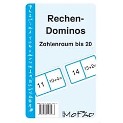 Rechen-Dominos. Zahlenraum bis 20: Kartenspiel f�r die 1. und 2. Klasse