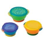 Munchkin Three Stay Put 3-Pack Suction Bowl