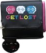 Emily the Strange Get Lost Black and Pink Wallet