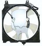 98 NISSAN 200SX 200-sx A/C CONDENSER FAN SHROUD ASSEMBLY, 1.6L Eng, A.T. (1998 98) N190911 921208B800