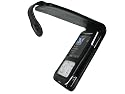 BLACK Genuine Leather Case + screen protector for Sony Walkman Video NW-A800, NW-A805, NW-A806 & NW-A808 NWA800, NWA805, NWA806 & NWA808