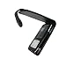 BLACK Genuine Leather Case + screen protector for Sony Walkman Video NWZ-A815, NWZ-A816, NWZ-A818, NWZA815, NWZA816 & NWZA818