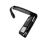BLACK Genuine Leather Case + screen protector for Sony Walkman Video NWZ-A815, NWZ-A816, NWZ-A818, NWZA815, NWZA816 & NWZA818