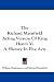 Books : The Richard Mansfield Acting Version Of King Henry V: A History In Five Acts