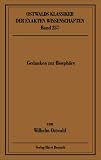 Gedanken zur Biosph�re. Sechs Essays