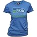 Seattle Seahawks Women's Vintage Short Sleeve T-Shirt (Blueberry, X-Large)