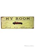 Boys Room Door Plaque