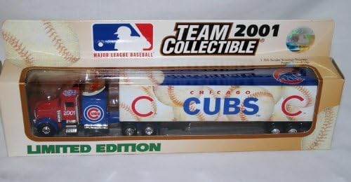 2001 MLB Team Collectible 1:80 Scale Diecast Tractor Trailer CHICAGO CUBS