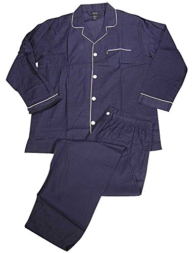 Izod - Mens Long Sleeve Long Leg Pajamas