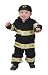 Jr. Fire Fighter Suit with embroidered Cap, size 18Month (black)