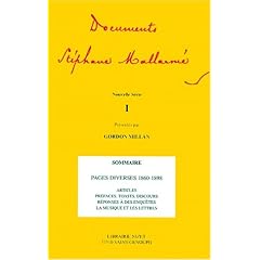 Documents St�phane Mallarm�: Nouvelle s�rie