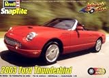 Revell 1924 2003 Ford Thunderbird - Snap Tite - Plastic Model Kit - 1:25 Scale - Skill Level 1