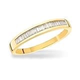 1/5 ct dtw baguette band