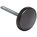 Carlisle Six*Star 670600 Plastic Hardware for Sneeze Guard Post, Black