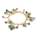 Grapes Charm Bracelet