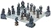 Classic Collectible Medieval Gothic Dragons Chess Set/Chess Board and Pieces