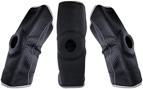 MolGym 1 Pair Knee Brace with Dual Side Stabilizers Firm Support Adjustable