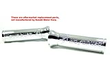 GSXR 600 750 1000 Hayabusa GSX1300R Chrome Billet Grips