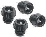 Kitchen & Housewares : Swissmar Epivac Extra Wine Stoppers, Set of 4, Black