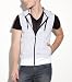 G by GUESS Sanders Sleeveless Hoodie, TRUE WHITE (MEDIUM)
